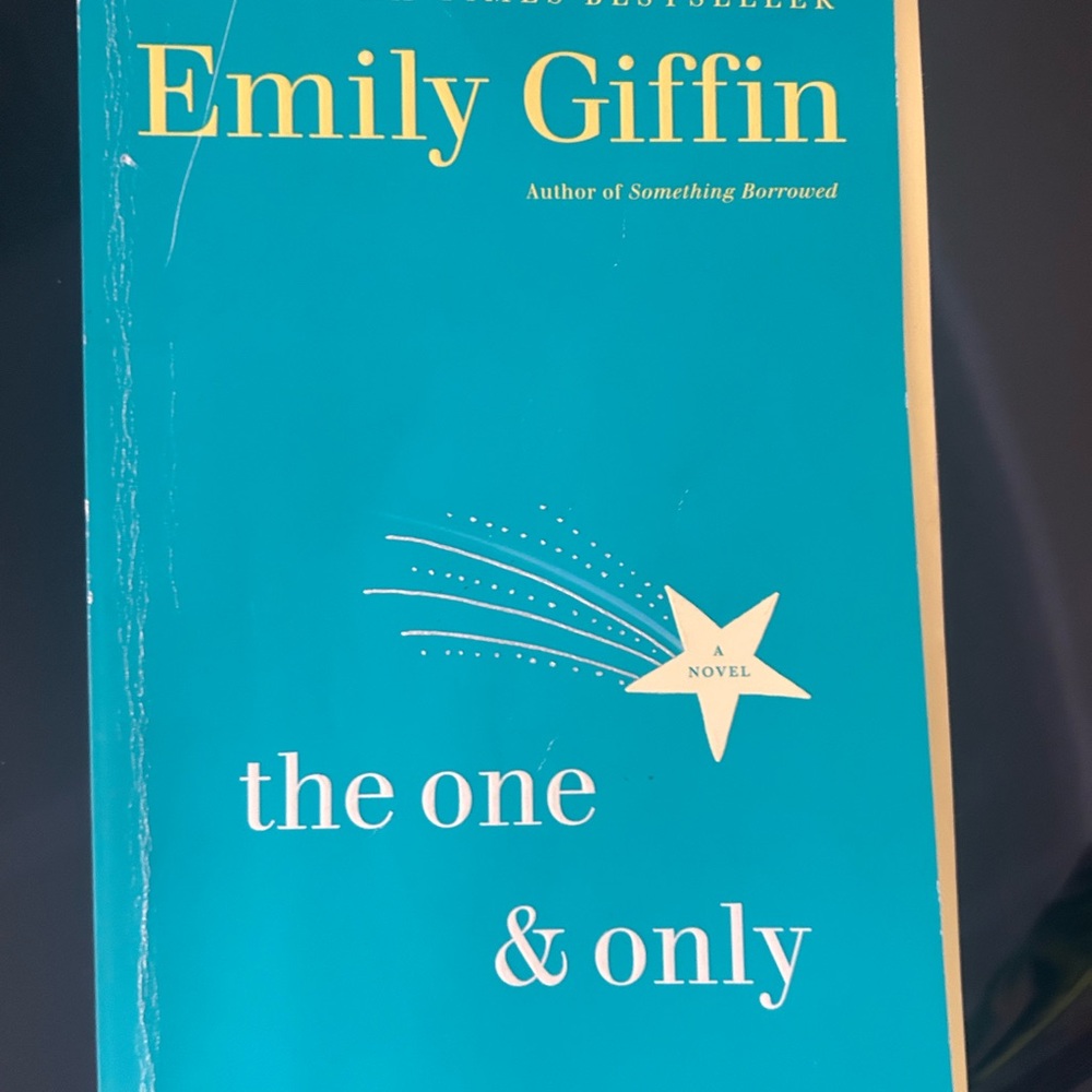 Teal 'The One & Only' Book by Emily Giffin